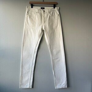 APC Jeans Petit New Standard White Denim Size 31 Women’s Straight Leg